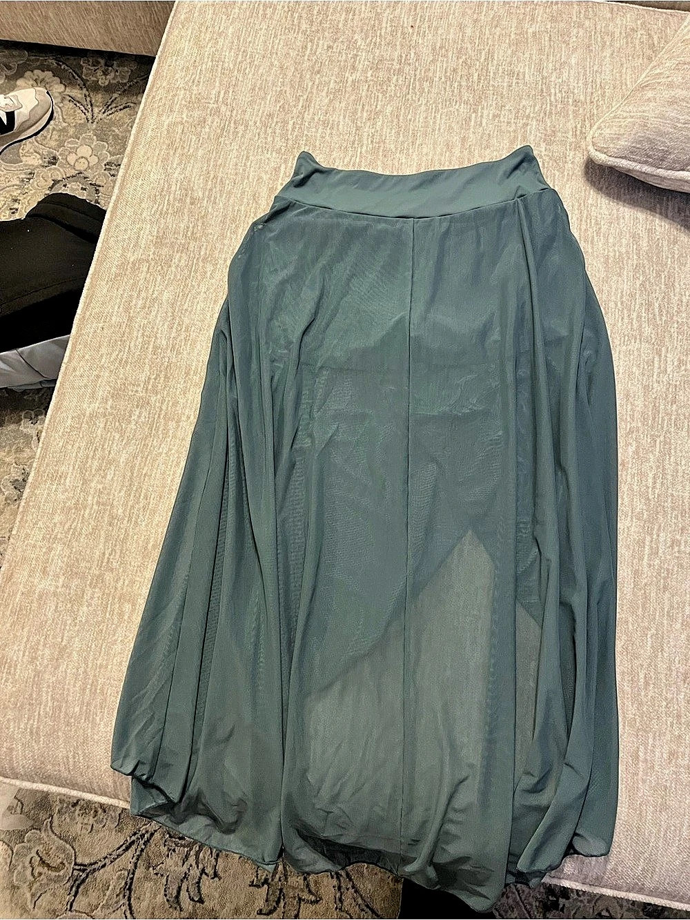 Women's Green Maxi Skirt